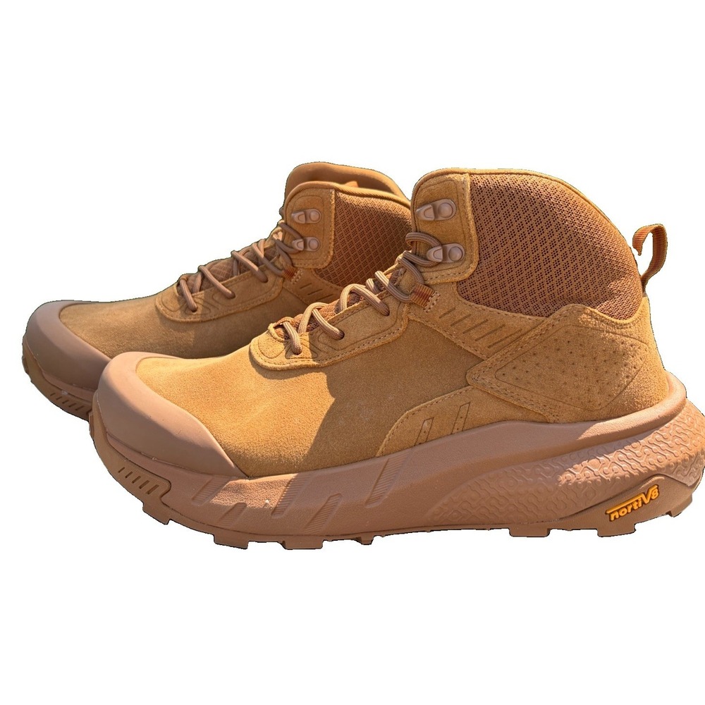 NORTIV 8 Men's Tactical Hiking Boots Coyote Tan US 12 Mid Combat Trail Shoes